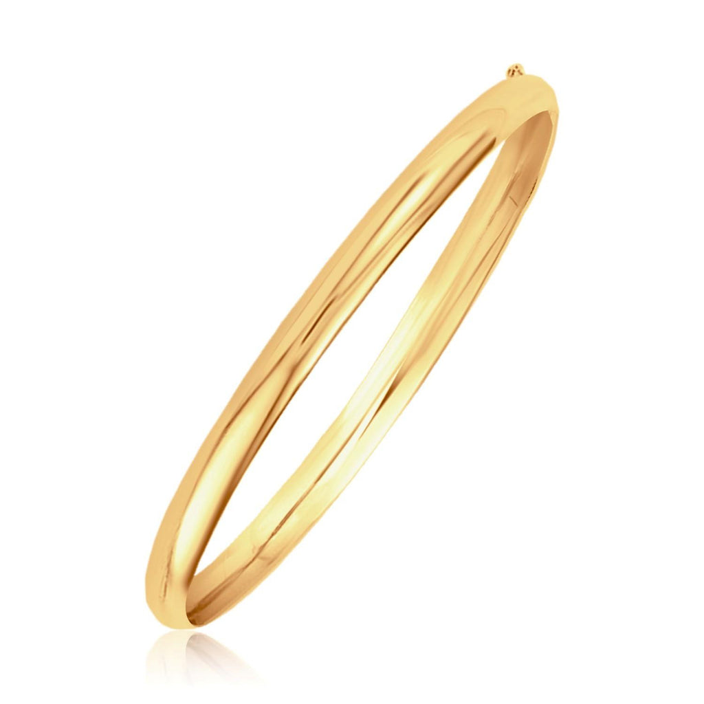 Classic Bangle in 14K Yellow Gold (5.0mm)